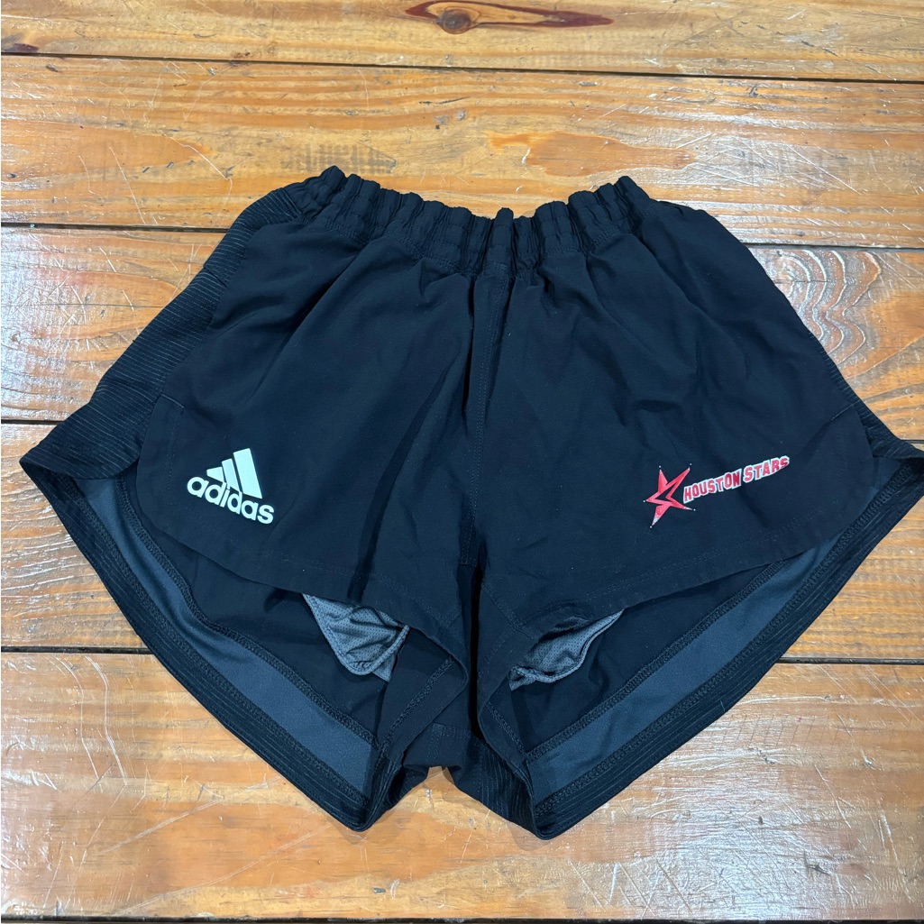 493 Adidas Black Shorts  Houston